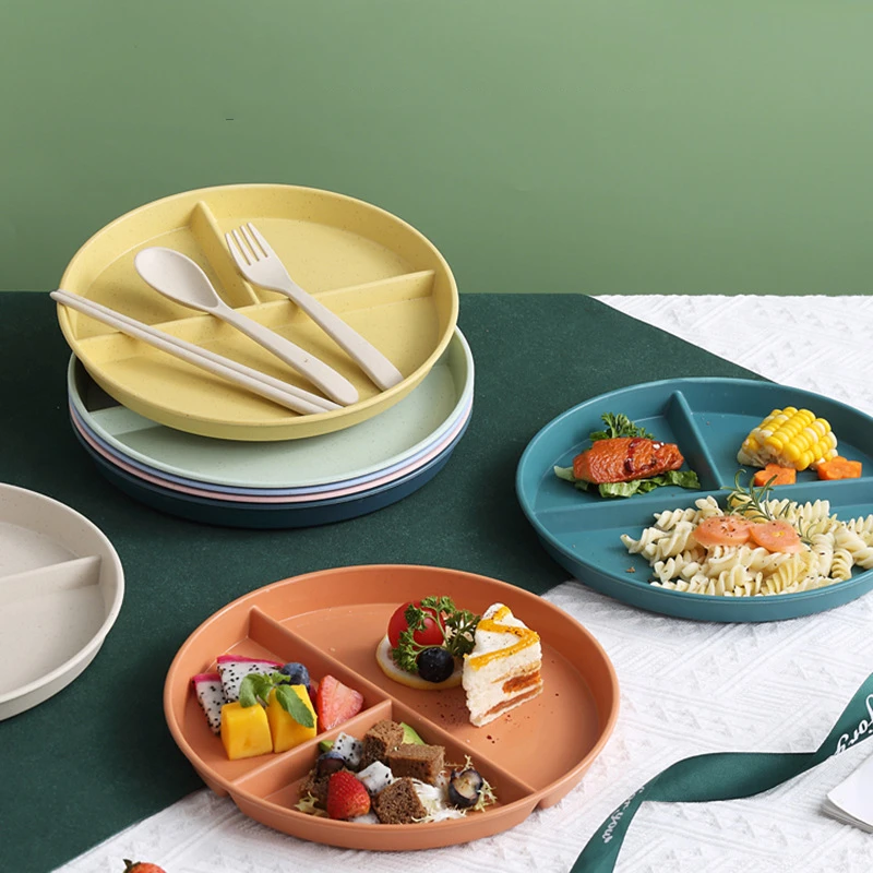 Meal Prep Diet - Portion Control Plate Divided Serving Dish