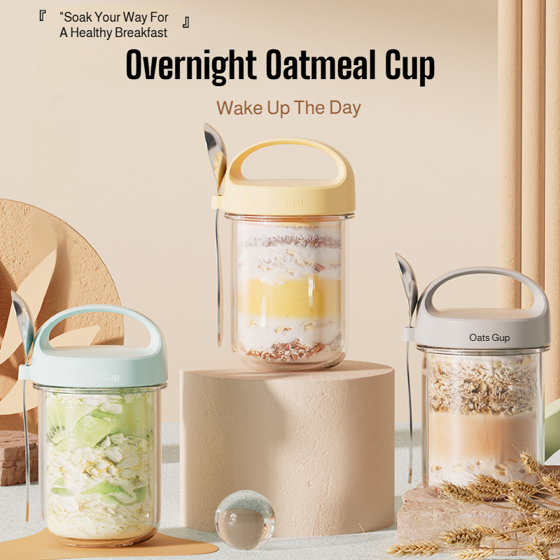 Meal Prep Diet - Portable Breakfast Cup Safe Leak-proof Fitness