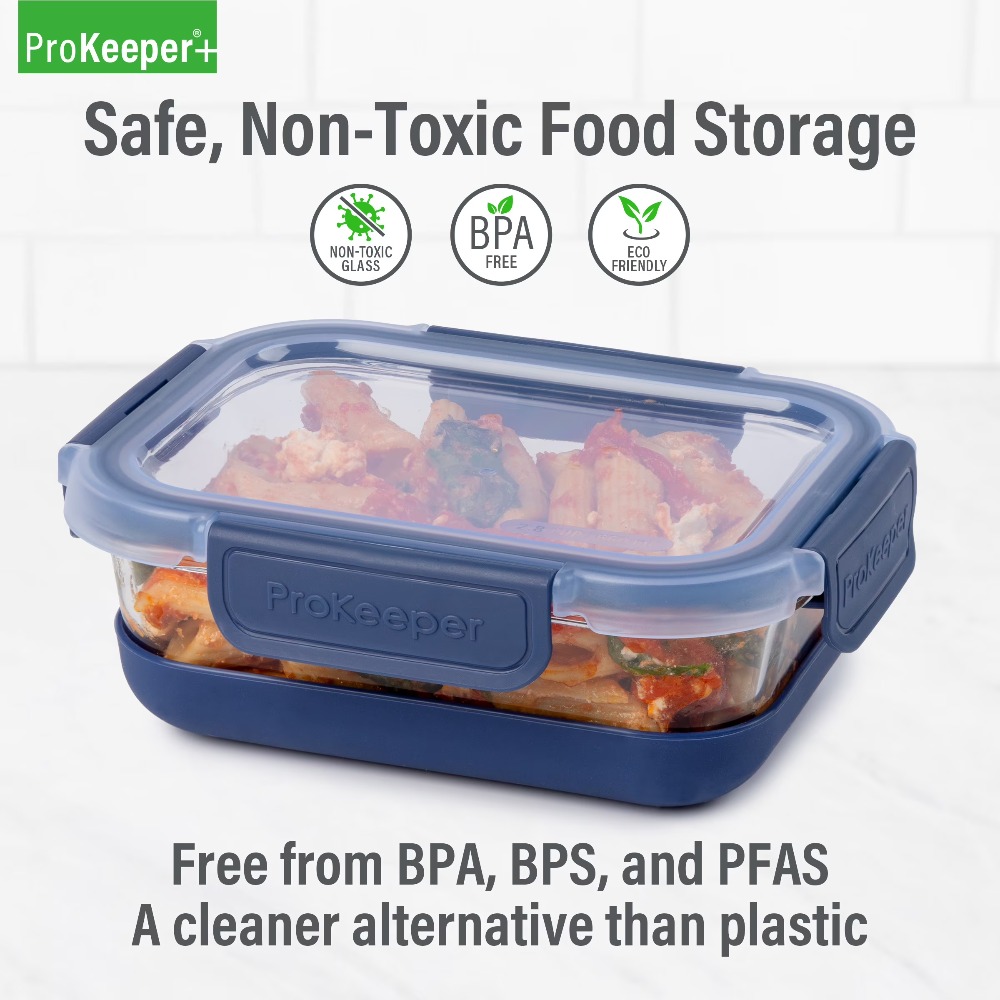 2.8 Cup Glass Food Storage Con - огляд і ціна Meal Prep Glass Containers With Lids