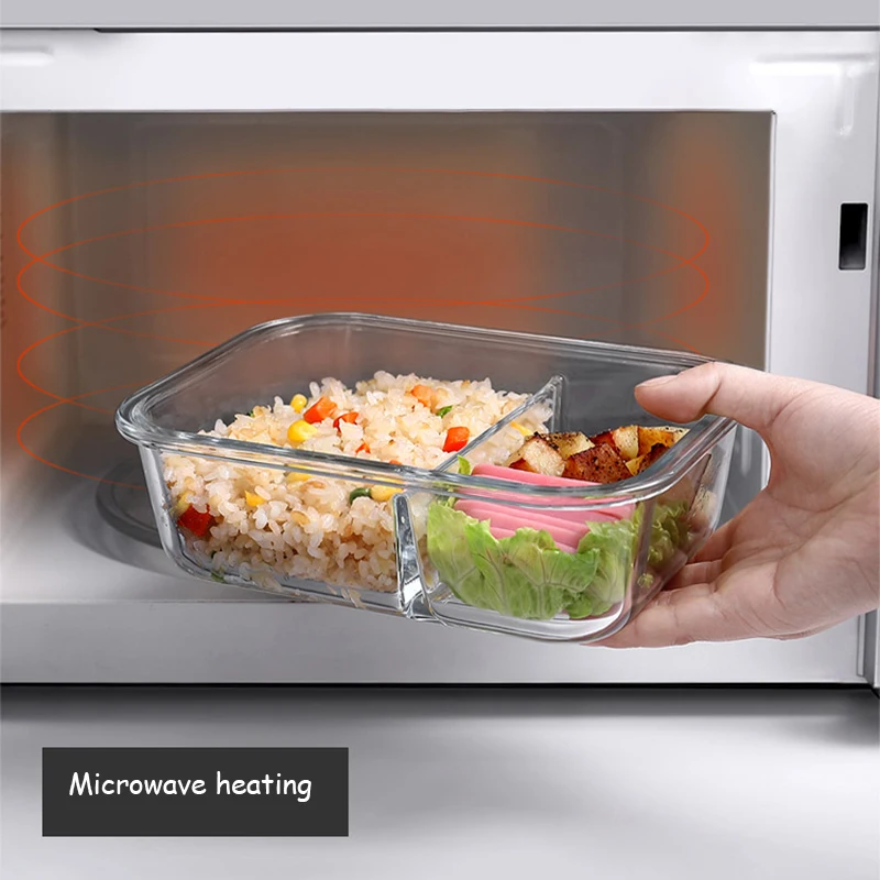 Glass Lunch Box Sealed Fresh-K - огляд і ціна Meal Prep Glass Containers With Lids