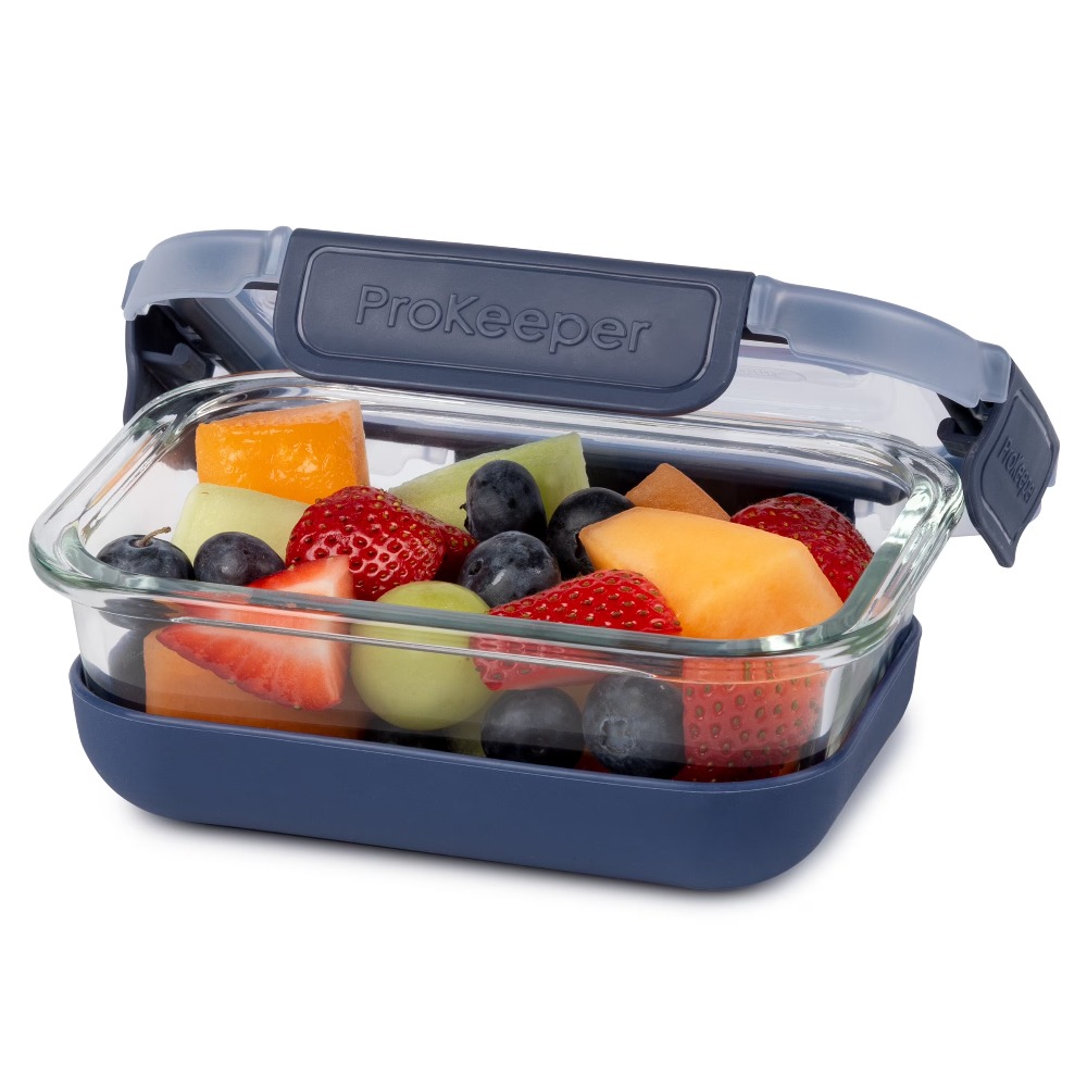 2 Pack 1.6 Cup Glass Food Stor - огляд і ціна Meal Prep Glass Containers With Lids