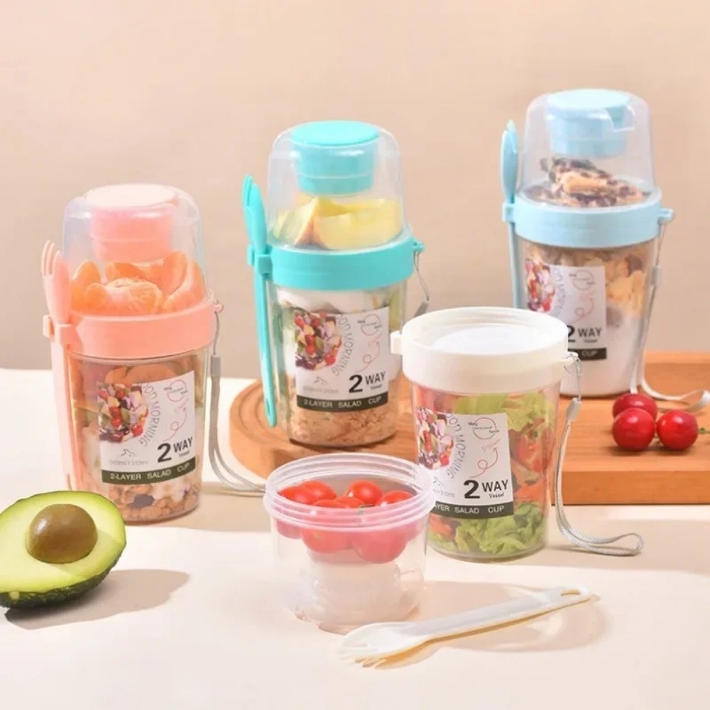 Portable Yogurt Cereal Oatmeal - огляд і ціна Meal Prep Oatmeal Jars