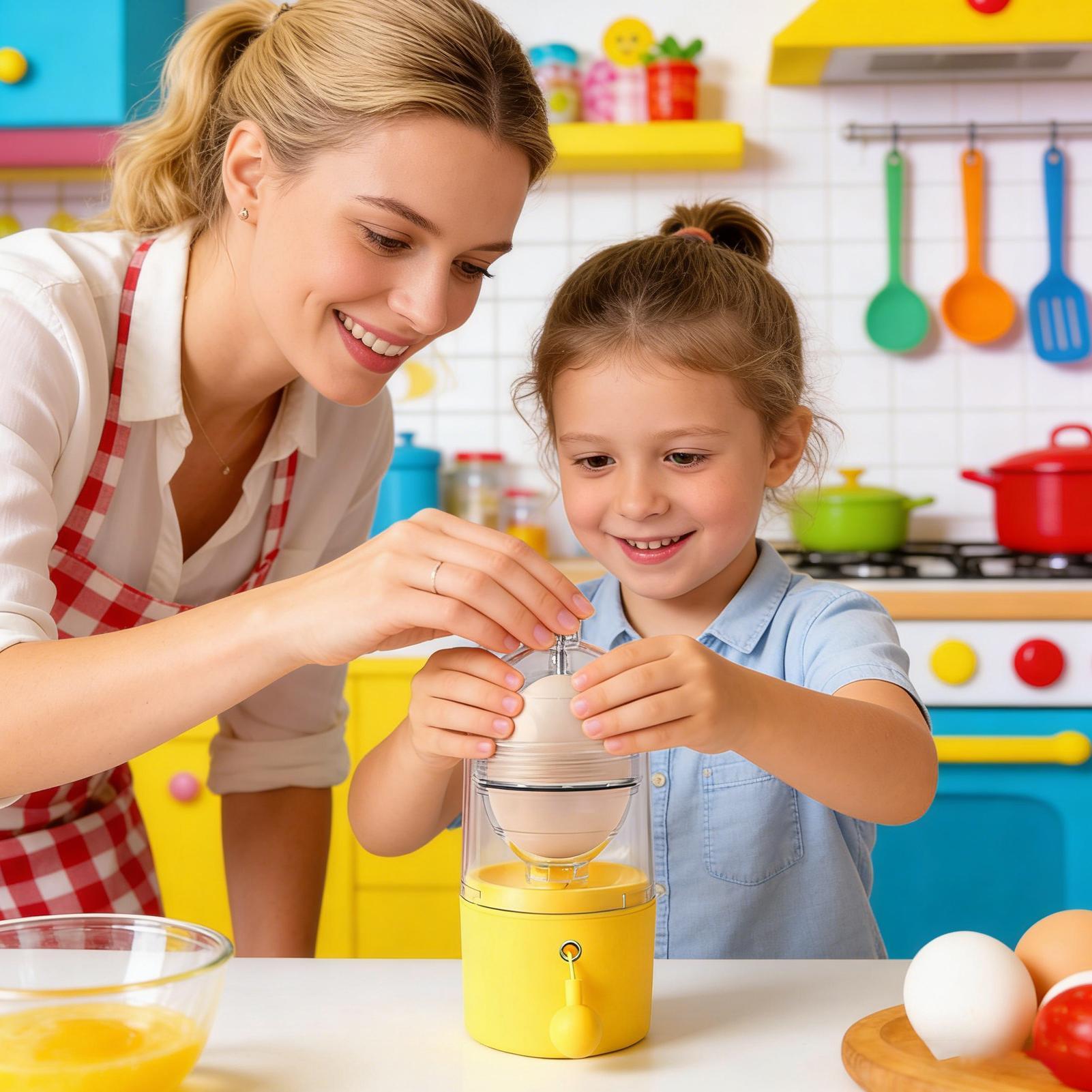 Egg Yolk Mixer Spinner Hand Po - огляд і ціна Meal Prep Egg