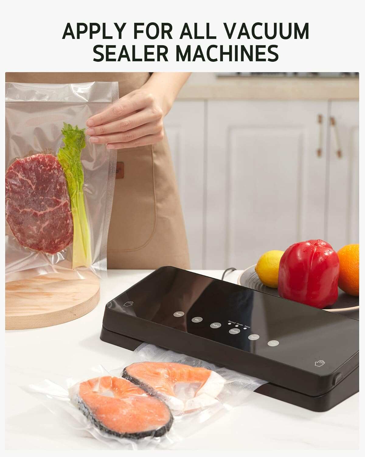 [New Deal] Vacuum Sealer Bags, - огляд і ціна Meal Prep Bulking