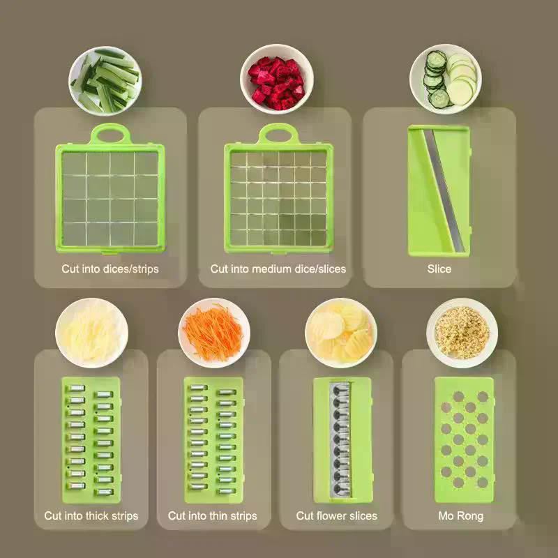 16 in 1 Vegetable Chopper Kitc - огляд і ціна Meal Prep Egg