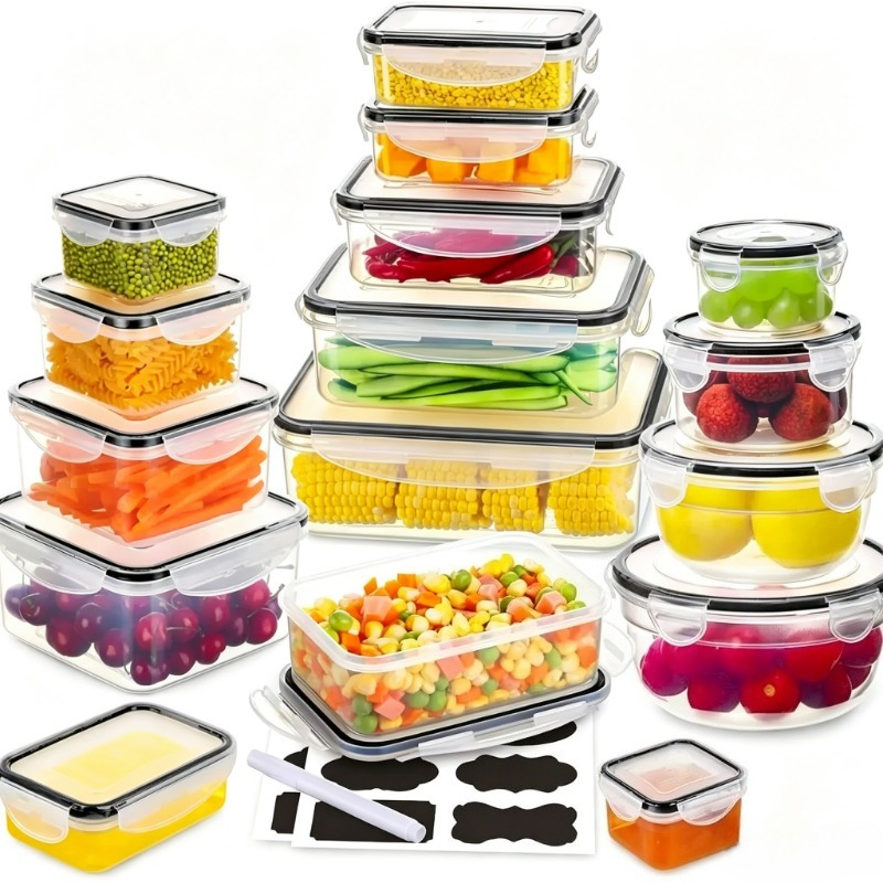 Glass Food Storage Containers  - огляд і ціна Meal Prep Glass Containers With Lids