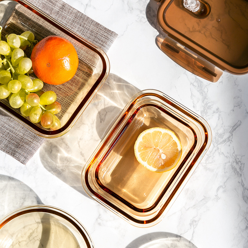 Heat Resistant Glass Fresh Kee - огляд і ціна Meal Prep Japanese Food