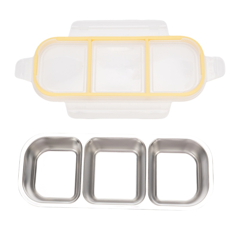 Stainless Steel Lunch Box For  - огляд і ціна Meal Prep Diet
