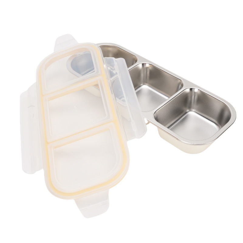 Stainless Steel Lunch Box For  - огляд і ціна Meal Prep Diet