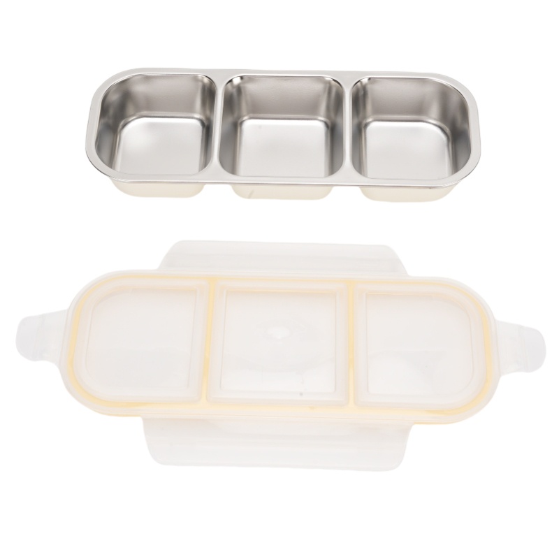 Stainless Steel Lunch Box For  - огляд і ціна Meal Prep Diet