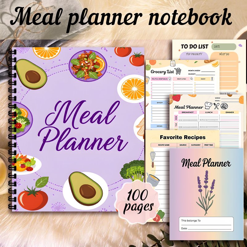 Meal Planner, Meal Prep Planne - огляд і ціна Meal Prep Diet