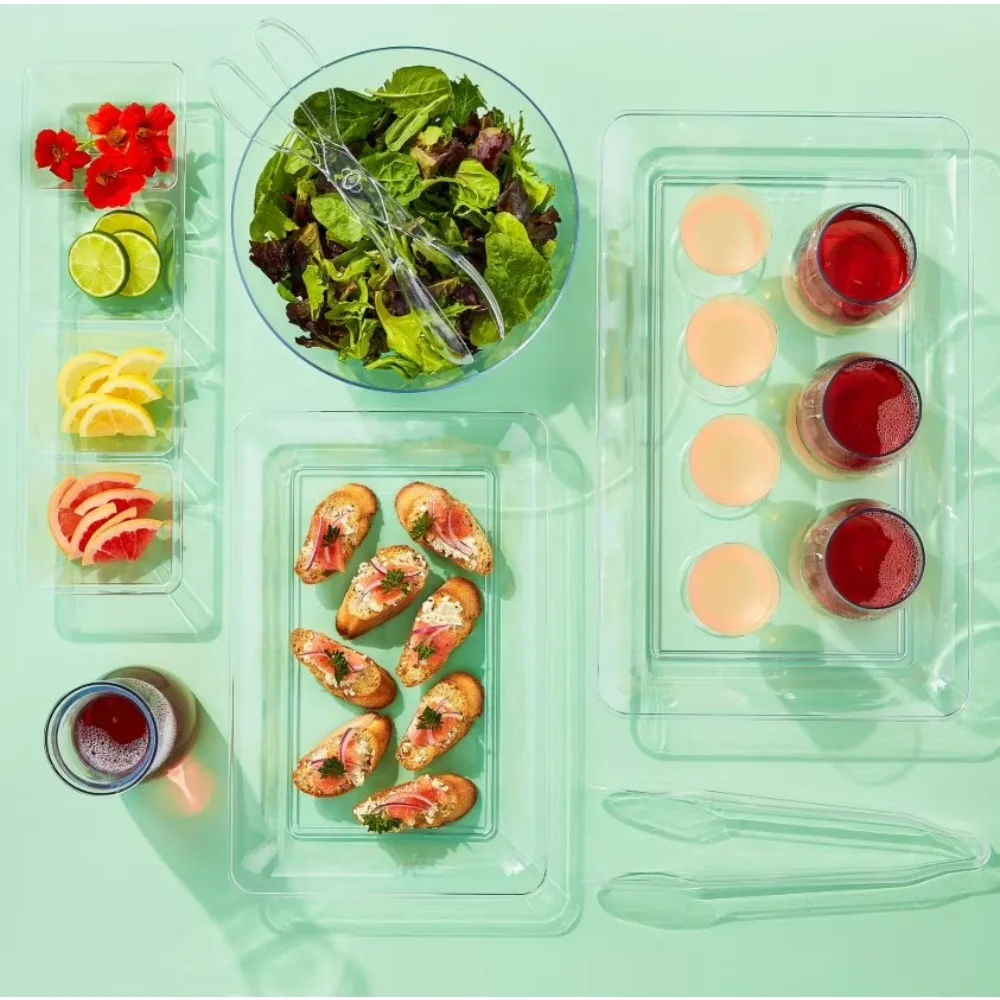 NEW Arrival-Clear Plastic Rect - огляд і ціна Meal Prep Bulking