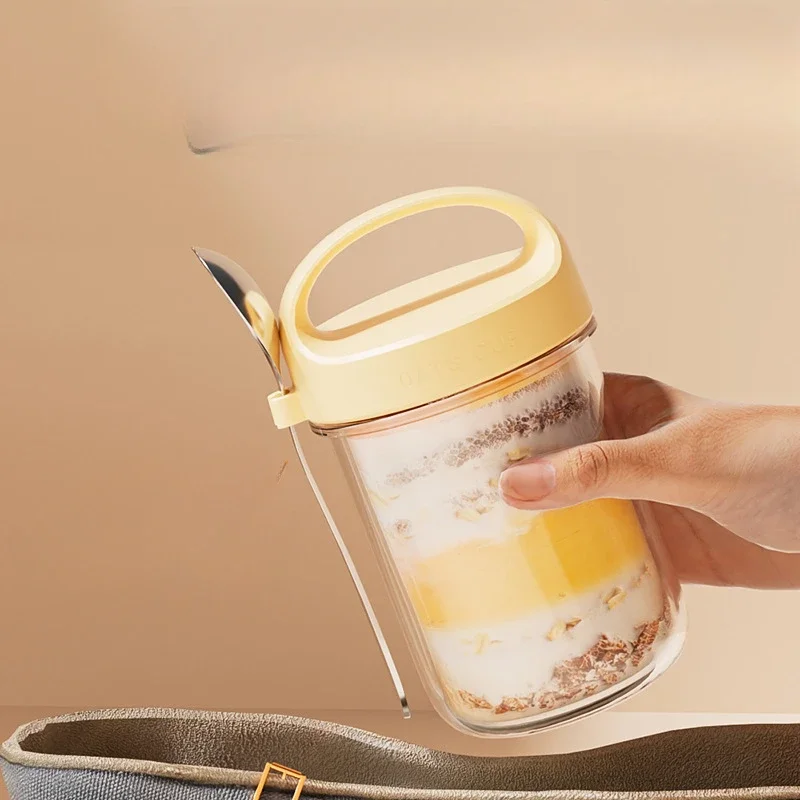 420ML New Breakfast Cups Oatme - огляд і ціна Meal Prep Oatmeal Jars