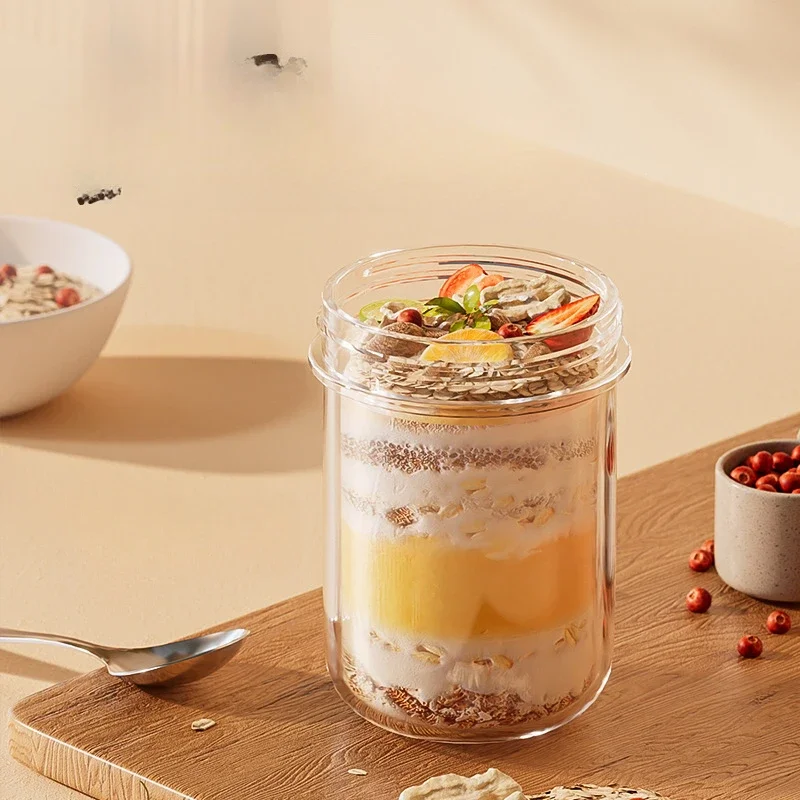 420ML New Breakfast Cups Oatme - огляд і ціна Meal Prep Oatmeal Jars