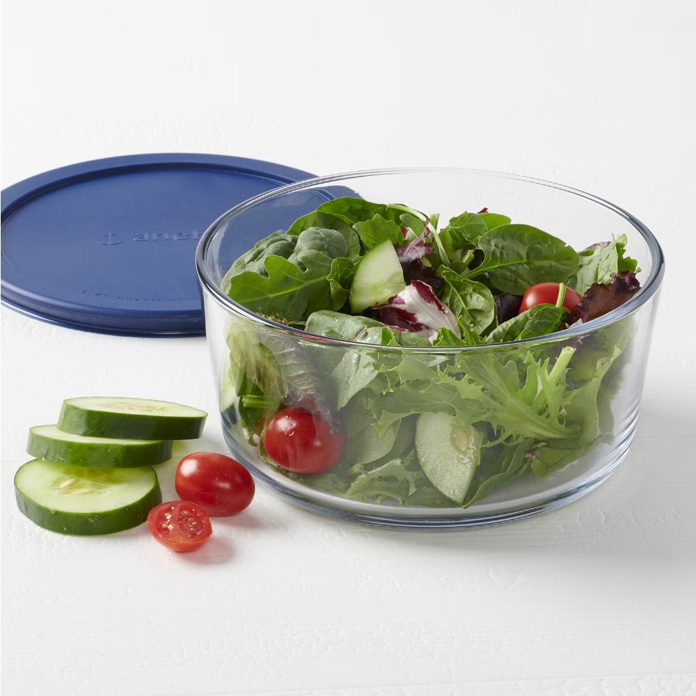 Round Glass Food Storage Conta - огляд і ціна Meal Prep Glass Containers With Lids