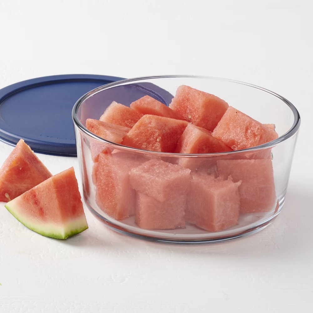 Round Glass Food Storage Conta - огляд і ціна Meal Prep Glass Containers With Lids