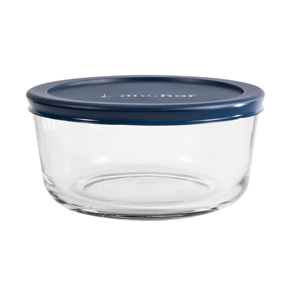 2 Pack Round Glass Food Storag - огляд і ціна Meal Prep Glass Containers With Lids