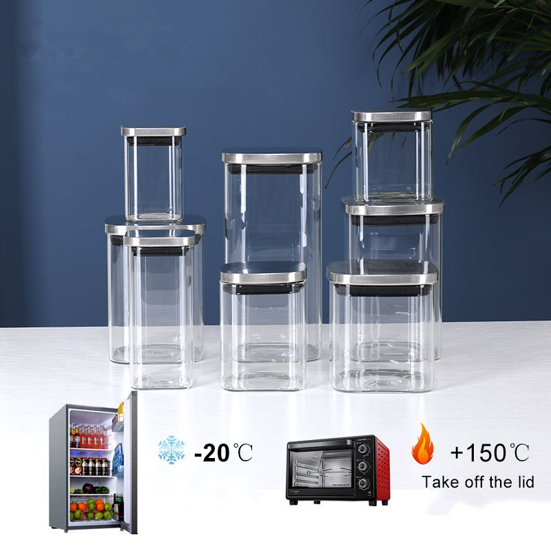 Sealed Glass Jars With Lids Fo - огляд і ціна Meal Prep Glass Containers With Lids