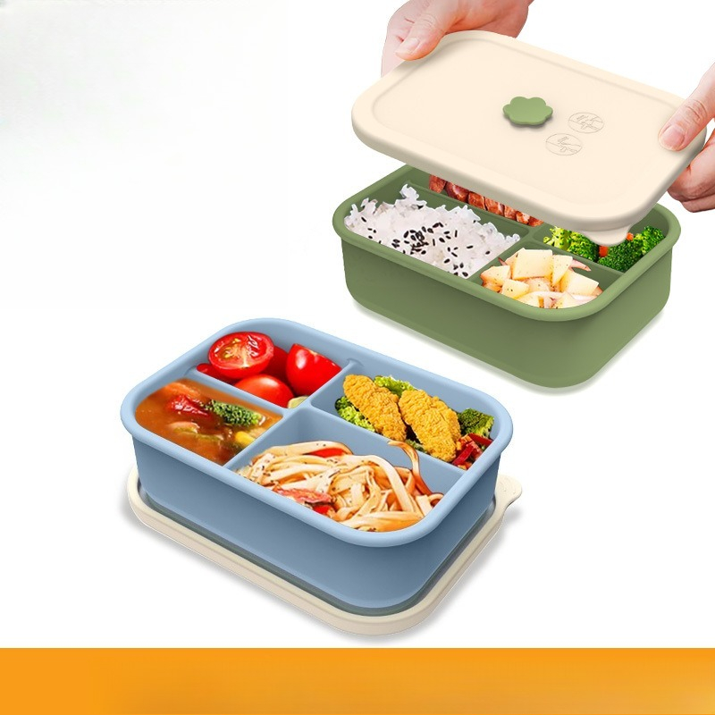 Microwave Safe Silicone Lunch  - огляд і ціна Meal Prep Diet