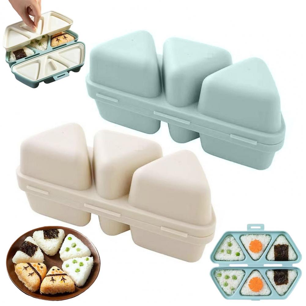 6-Cavity Triangle Onigiri Mold - огляд і ціна Meal Prep Onigiri